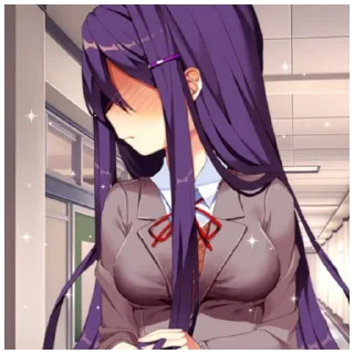 Sticker Наш канал - @animestickerb - 9