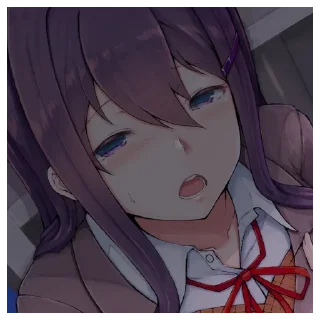 Sticker Наш канал - @animestickerb - 11