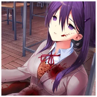 Sticker Наш канал - @animestickerb - 3