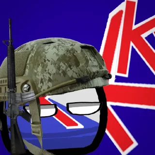 Стикер Ксеноморфическая Китайская Республика | by: @Xenomorphian_Boi - 5