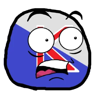 Стикер Ксеноморфическая Китайская Республика | by: @Xenomorphian_Boi - 6