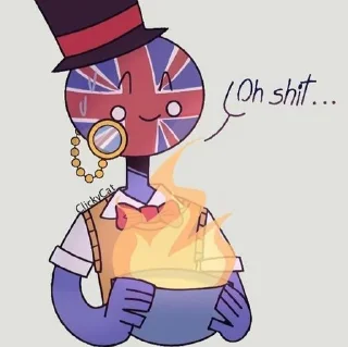 Стикер Countryhumans• - 0