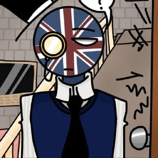 Стикер Countryhumans• - 5