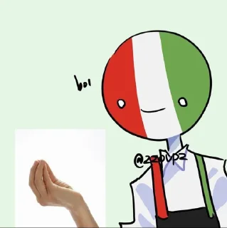 Стикер Countryhumans• - 2