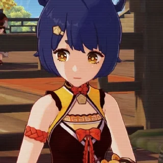 Стикер `Сян Лин | @genshinbyevico - 8