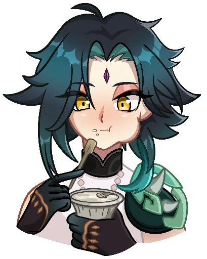 Сяо от @ELFYART - 