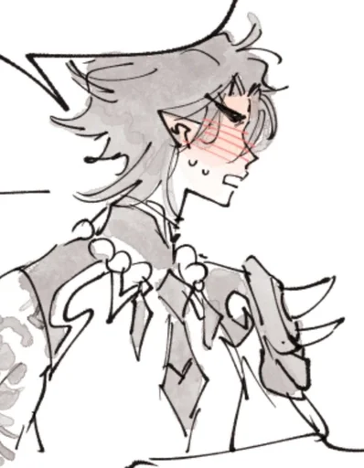 line art sketch drawing