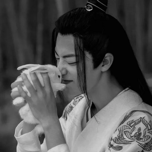 Человек человеческое лицо черно-белый