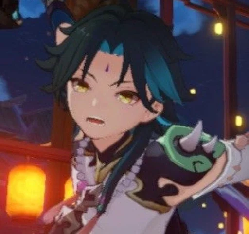 anime cartoon human face