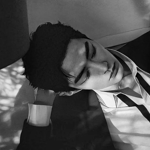 human face person black and white