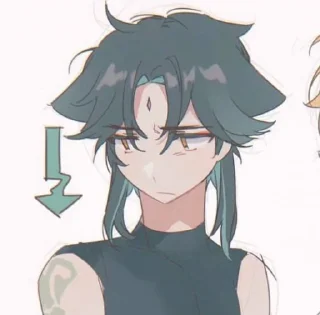 Стикер Xiao - 2