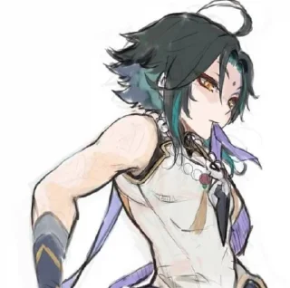 Стикер Xiao - 4