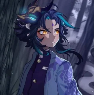 Стикер Xiao - 7