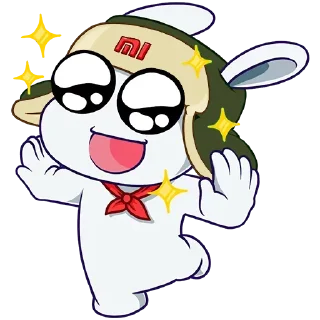 Sticker Xiaomi Rabbit - 0