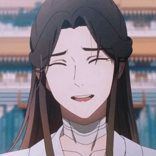 anime cartoon human face