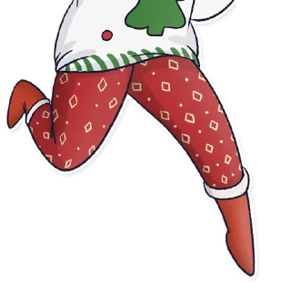 Стикер 🎄Frogs🎄@MasterLamaArt - 0