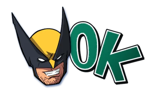 Sticker XmenWolverine - 1