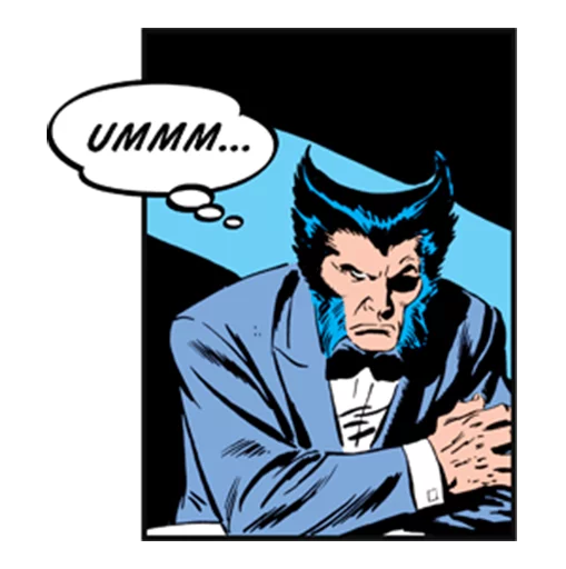 Sticker XmenWolverine - 1