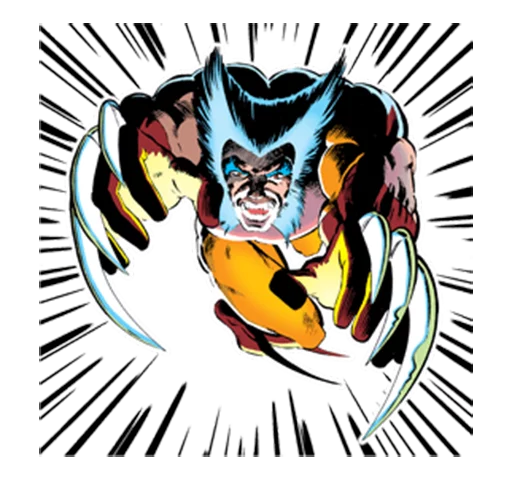 Стикер XmenWolverine - 1