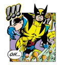 Sticker X-MEN Wolverine - 1