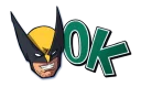 Sticker X-MEN Wolverine - 8