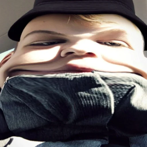 person human face clothing