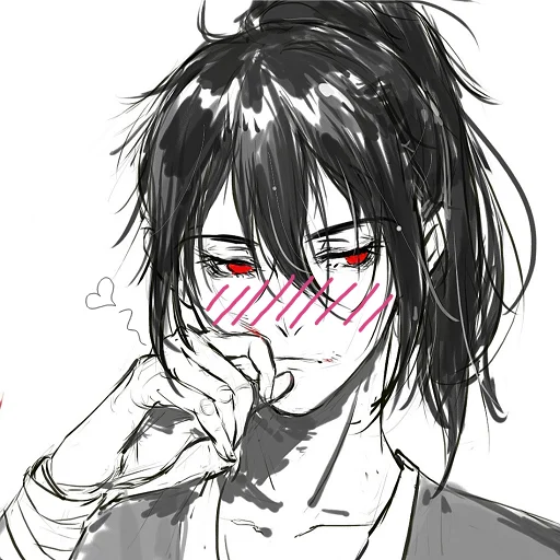 anime illustration sketch