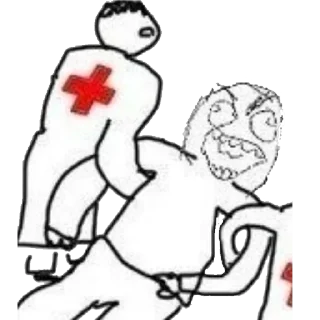 Sticker Ya безумна хачу питсы - 8