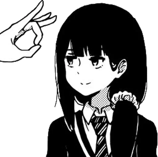 anime cartoon human face