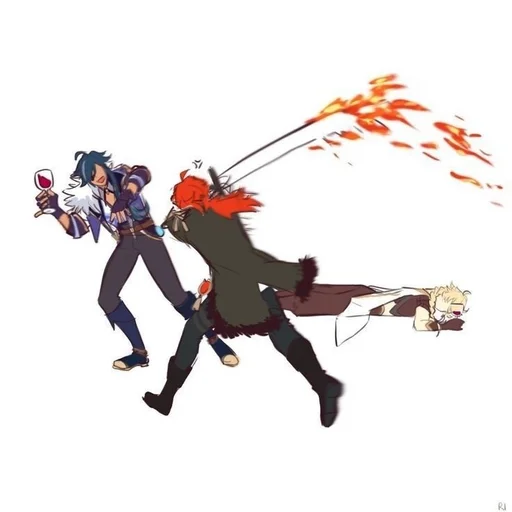 cartoon sketch dance