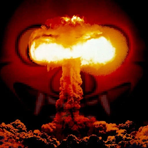водородная бомба жара Пожар