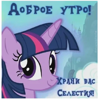 Sticker Я пони а ты нет смирись - 9