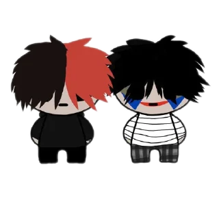 Sticker —Я тя люблю.       —эт не взаимно - 2