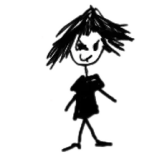 Sticker —Я тя люблю.       —эт не взаимно - 7