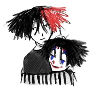 Sticker —Я тя люблю.       —эт не взаимно - 6