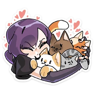 Стикер Яна @Nyasticks - 1