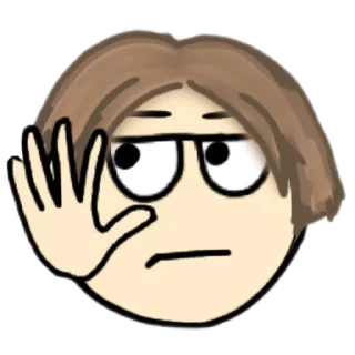 Sticker Яшко дурак - 7