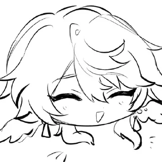 Sticker @hsrsti (🔮) — Сандэй @Femoji - 0