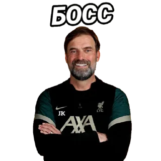 Стикер «Ливерпуль» 👉 @YNWATEAM - 6