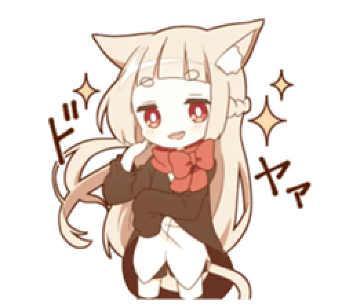 Sticker @stickersLine YURUNEKO sticker for celebrations - 10