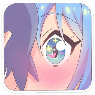 Sticker Юко @Nyasticks - 8