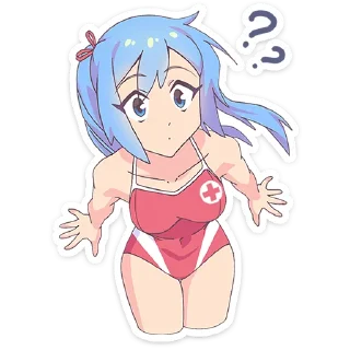 Sticker Юко @Nyasticks - 9