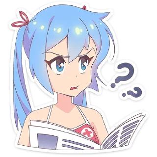 Sticker Юко @Nyasticks - 11