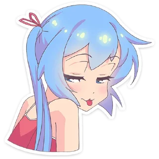 Sticker Юко @Nyasticks - 1