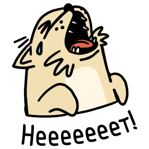 Sticker YaProstoPesik - 1