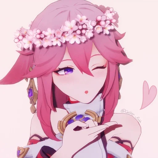 Sticker Yae Miko SIMP - 3