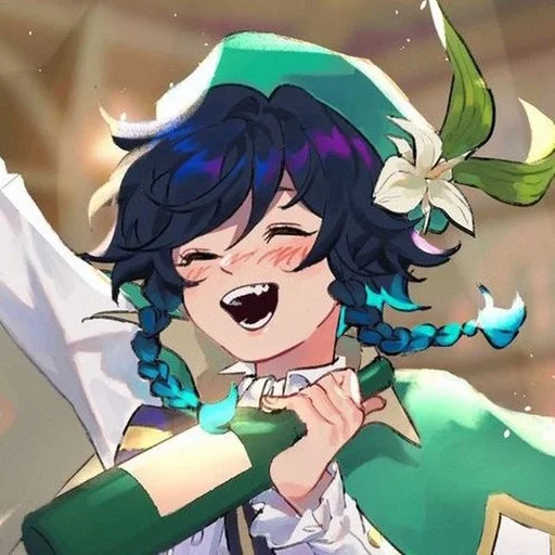 Sticker Venti the bard~♪ :: @fStikBot - 4