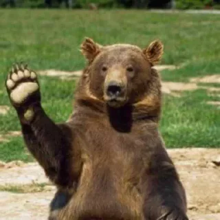 Стикер Илюх, только не бей - 8