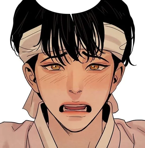 аниме человеческое лицо иллюстрация