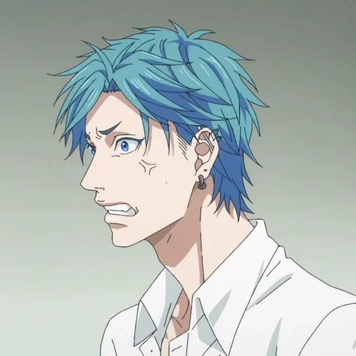 anime human face illustration